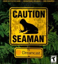 Seaman Sega Dreamcast  box art